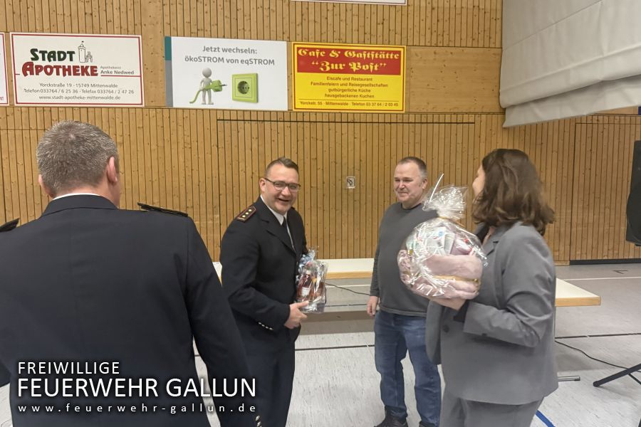 Jahreshauptversammlung der FF Stadt Mittenwalde